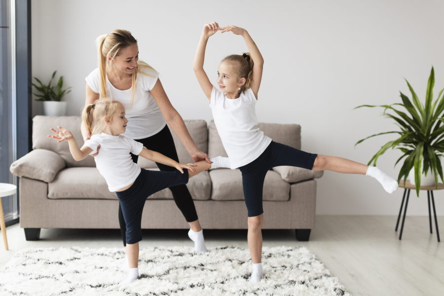Actividad fisica en casa para niños